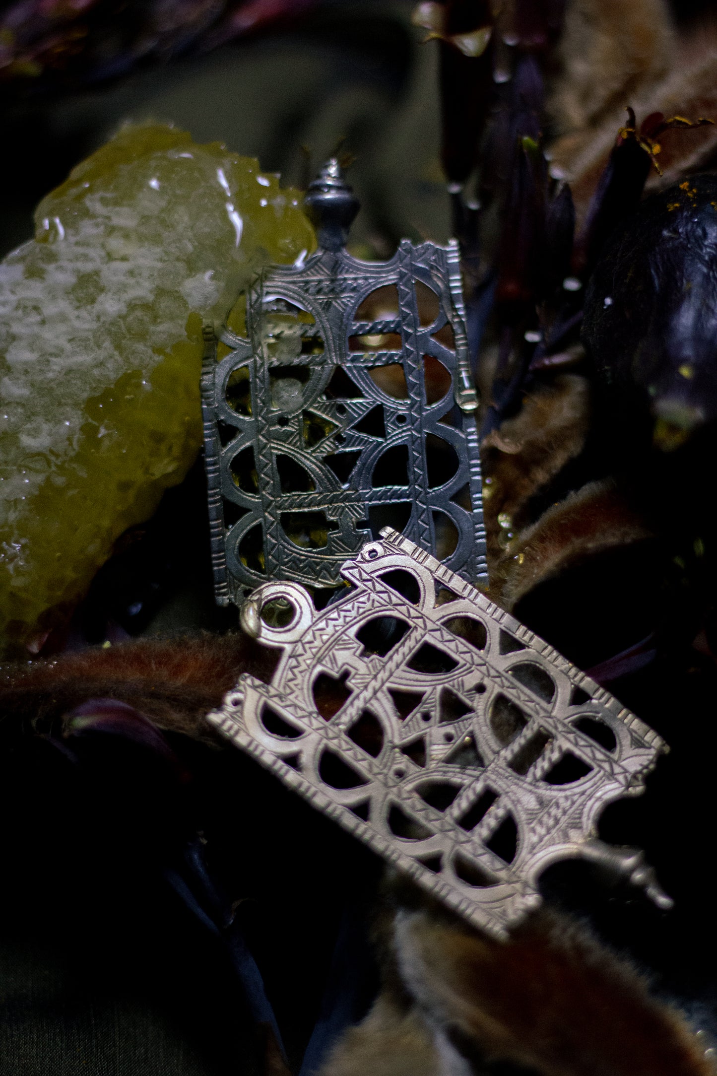 Veda Pendant in Sterling Sliver